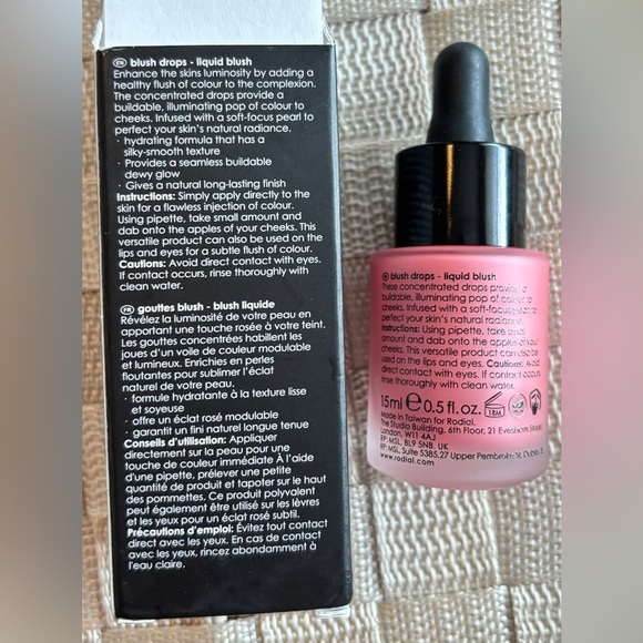 NWT • RODIAL • BLUSH DROPS - FROSTED PINK • RADIANT FINISH - HIGHLIGHTER - Picture 2 of 6